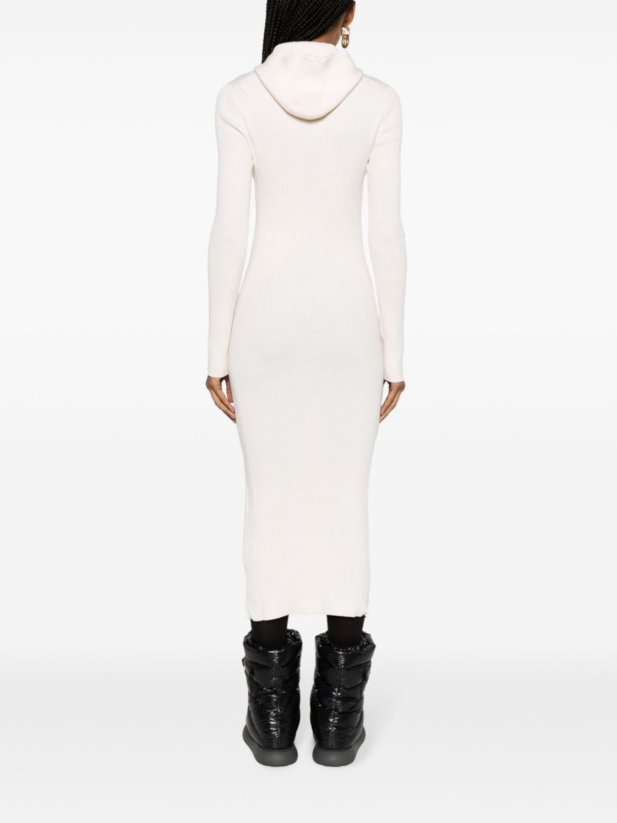 Jil Sander Logo midi dress - Beige - Women|J40CT0128J14639104