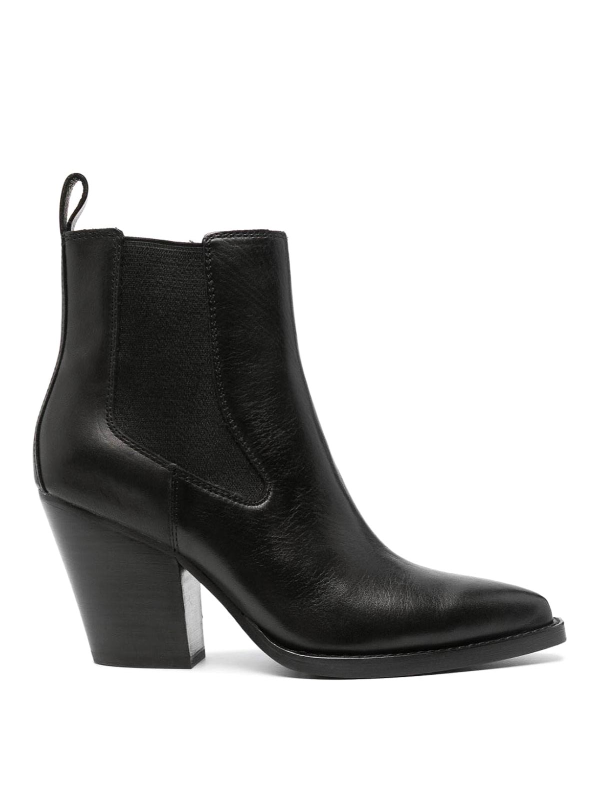 Ankle boots Ash - Elasticated Ankle Boots - EMI01NERO