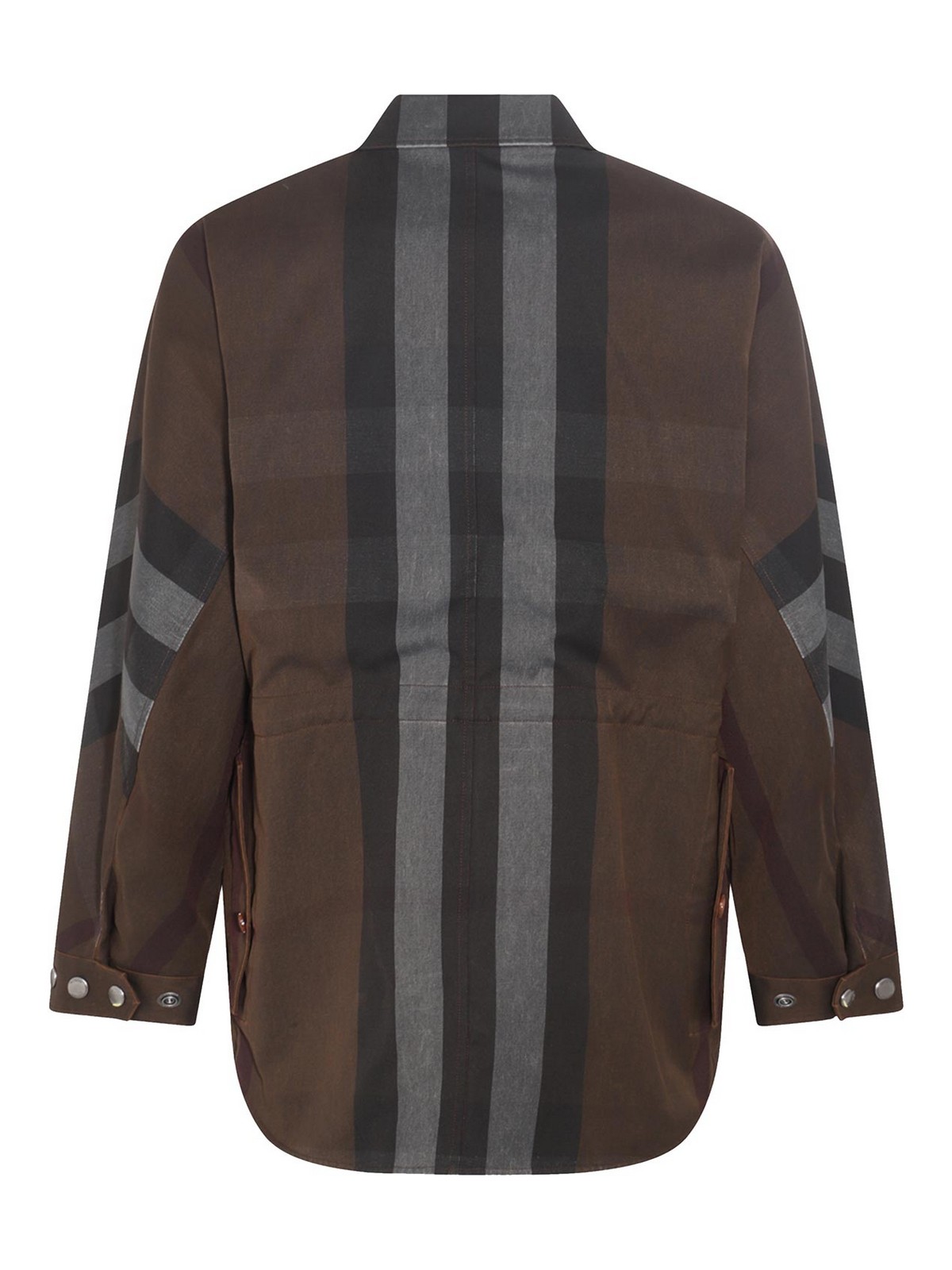 Shop Burberry Field Casual Jacket In Brown