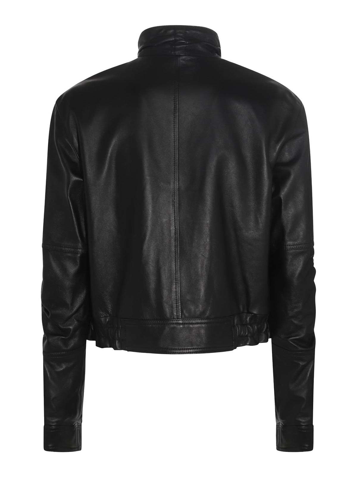 Leather jacket Dsquared2 - Black leather jacket - S75AM1004SY1623900