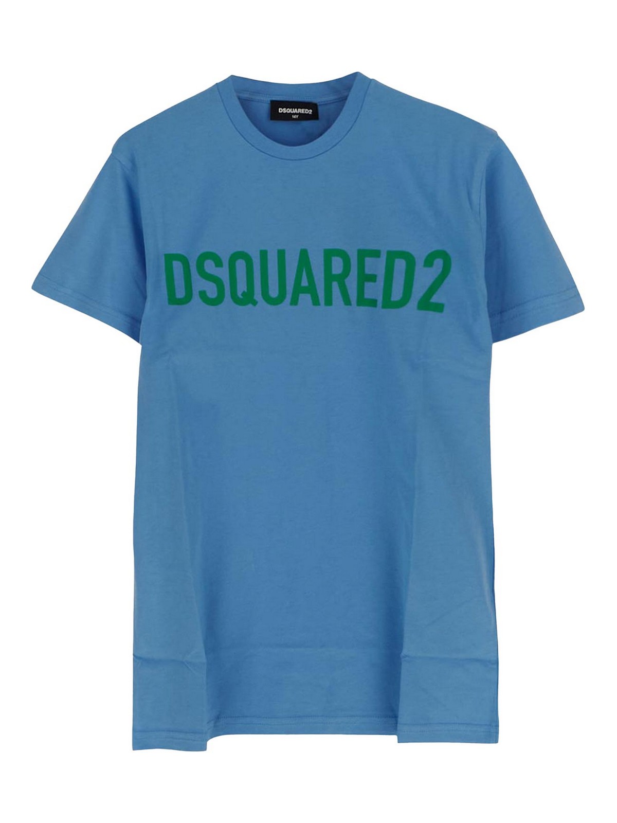 Dsquared2 Kids T-shirts And Polos In Blue