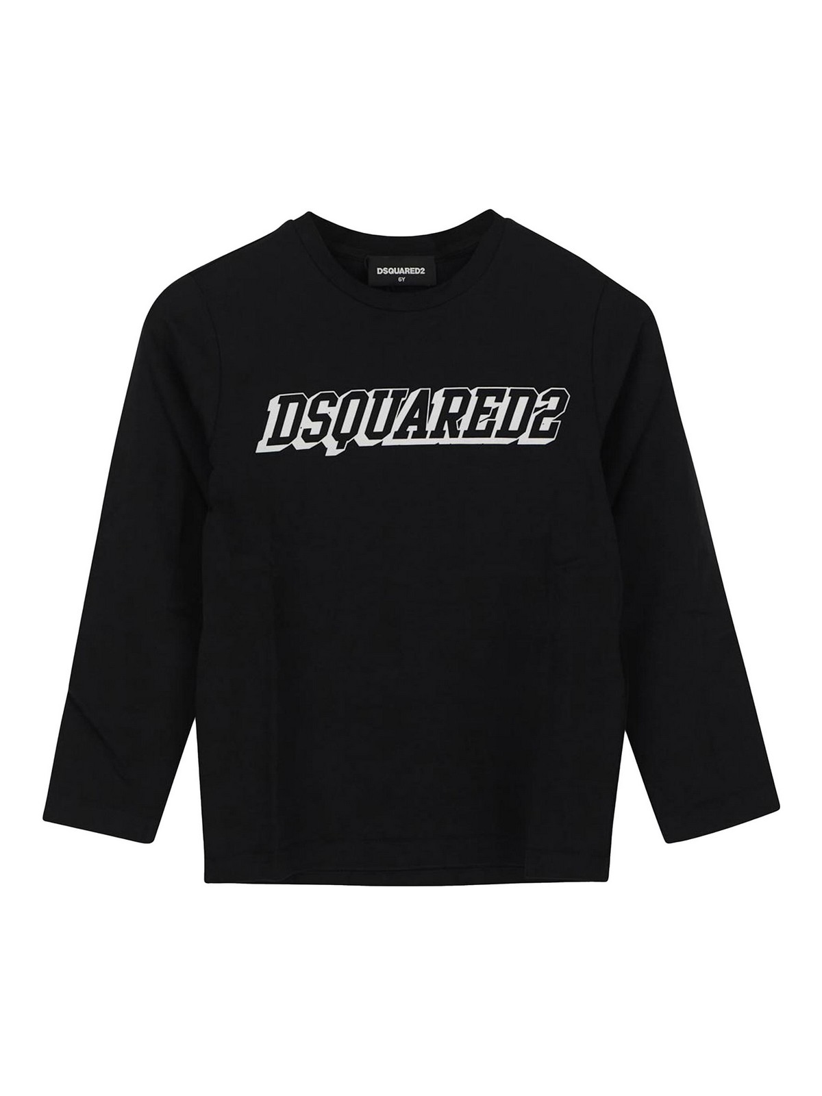 Dsquared2 Kids T-shirts And Polos In Black