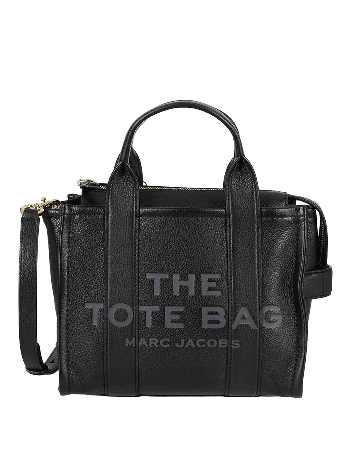 Totes bags Marc Jacobs - The small leather tote - H009L01SP21BLACK