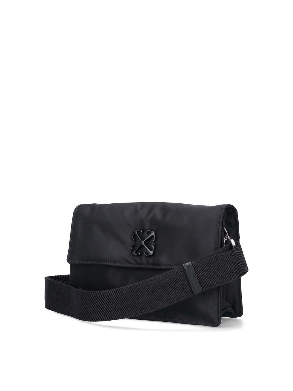 Off-White Logo Shoulder bag - Black - Men | OMNN069F23FAB0011000