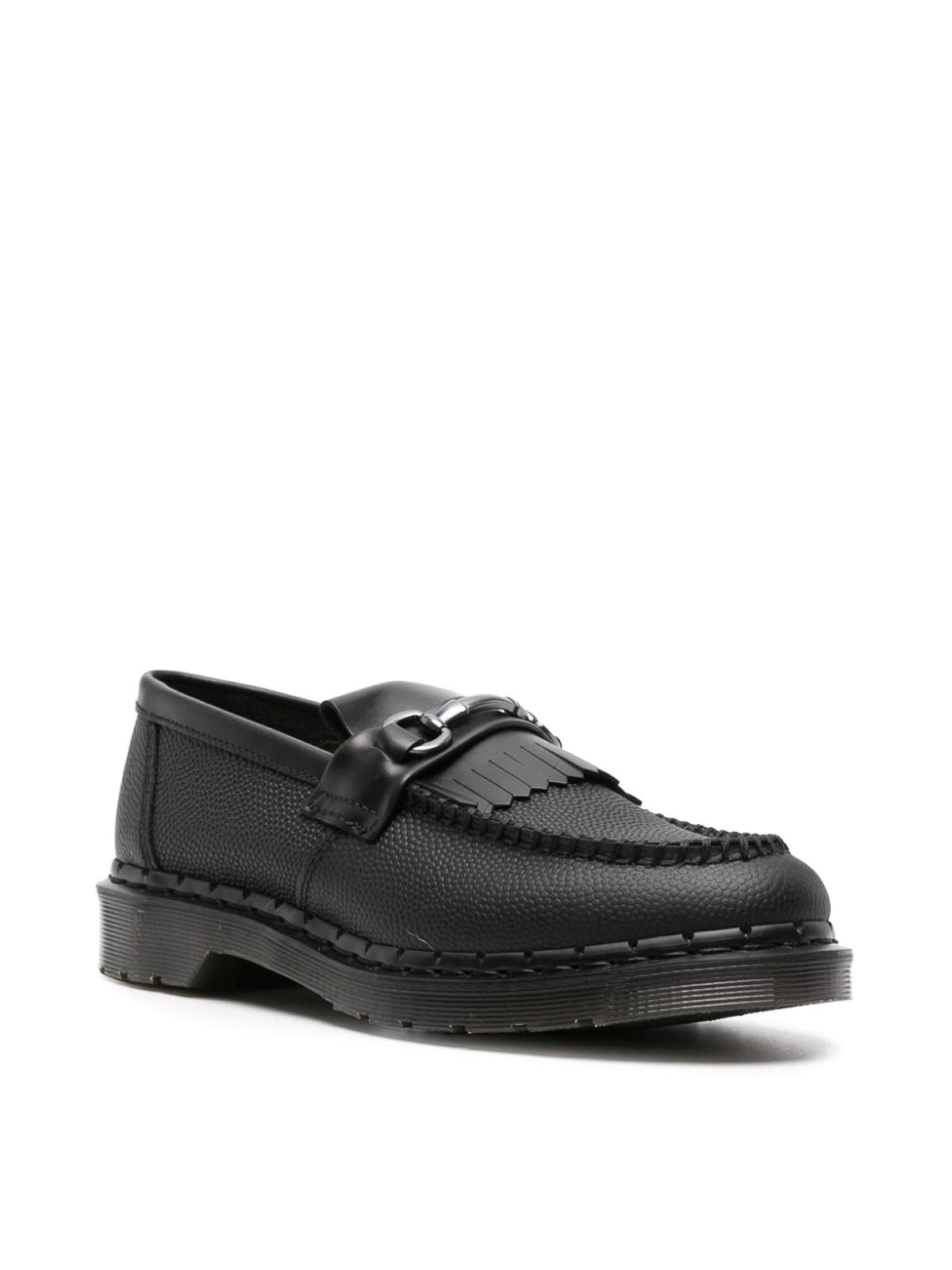 Dr. Martens ブラック ローファー　UK8 Dr.Martens◇ローファー/UK8/BLK/レザー/タッセル : セカンド