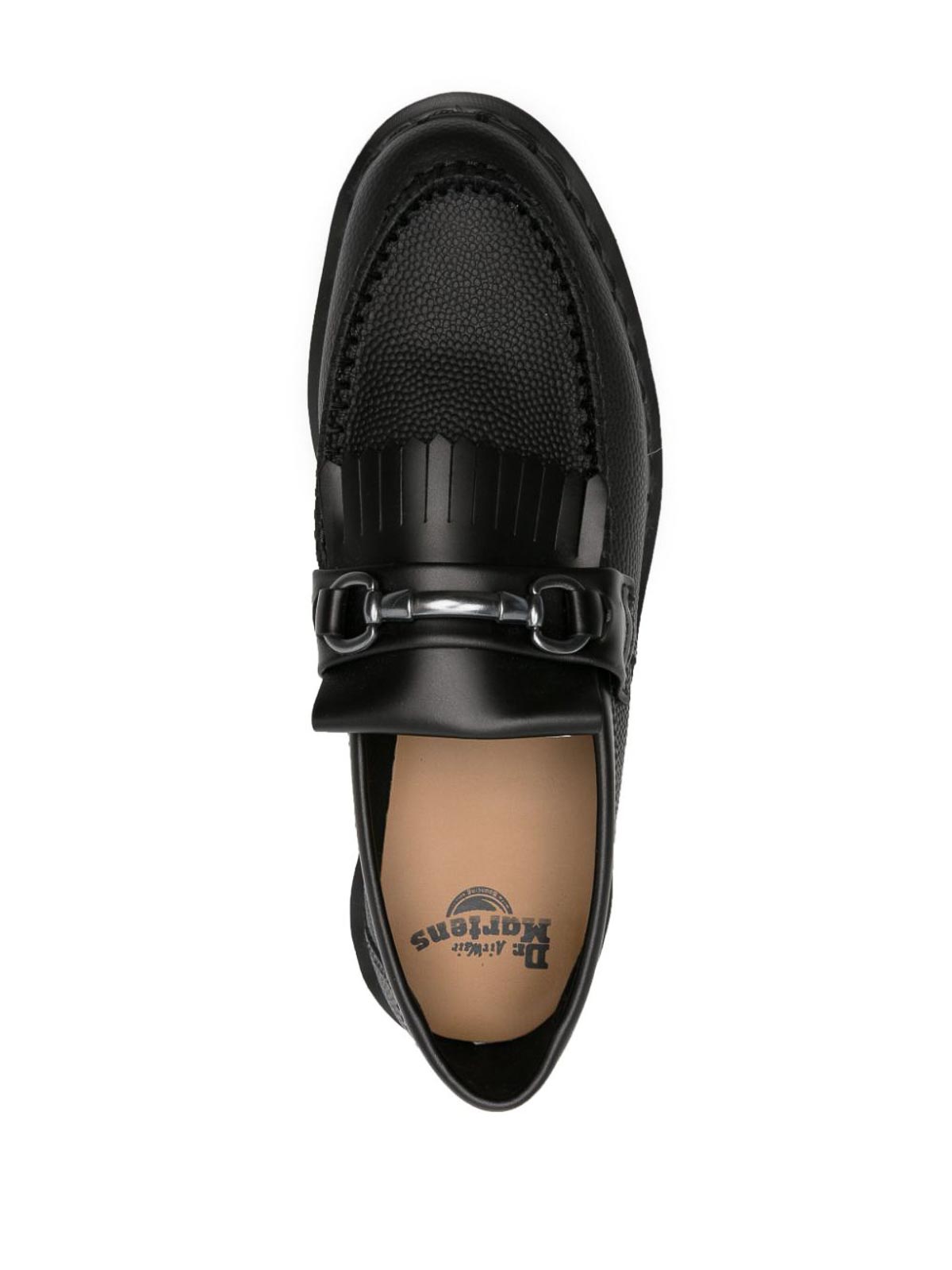 Dr. Martens ブラック ローファー Dr. Martens/ドクターマーチン ADRIAN MONO スナッフル