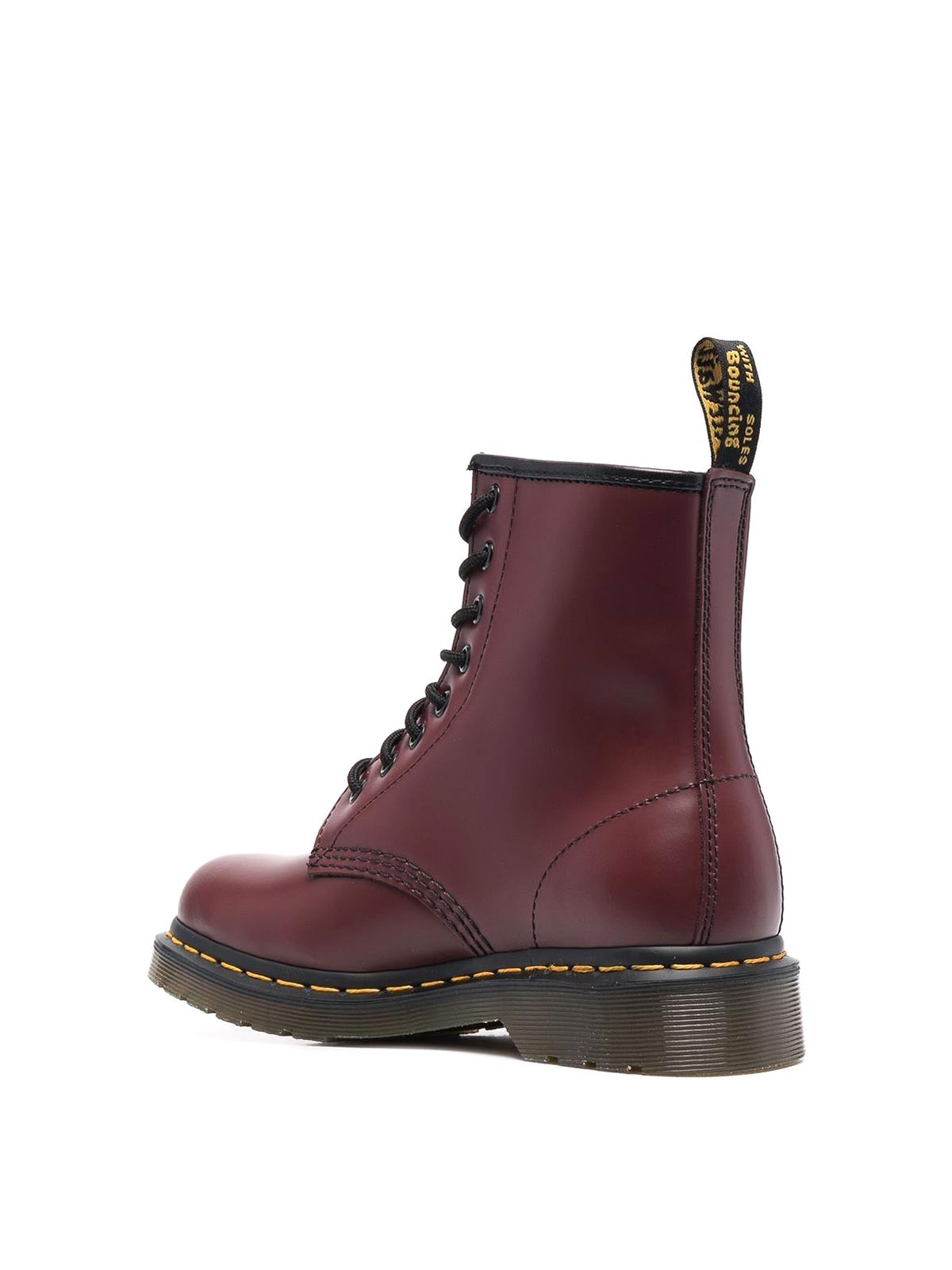 Shop Dr. Martens' Leather Boots In Negro