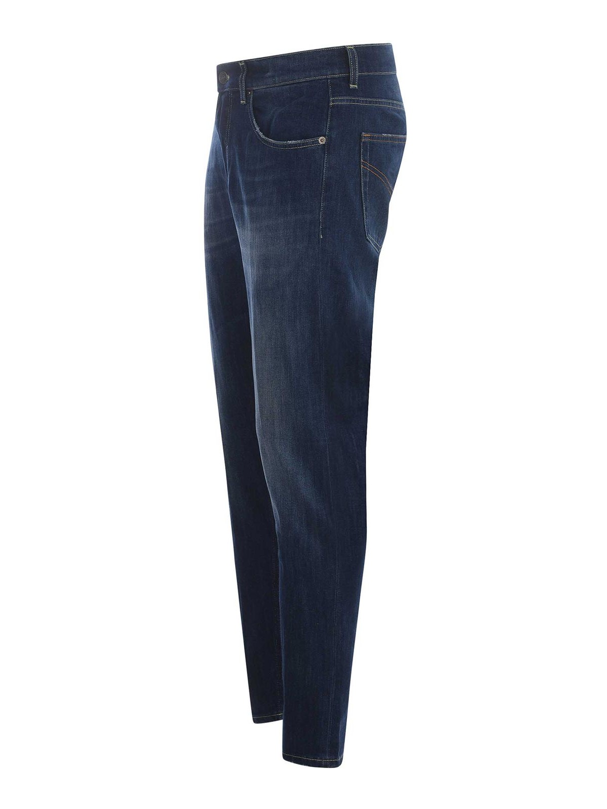 Shop Dondup Jeans   In Denim Stretch In Blue