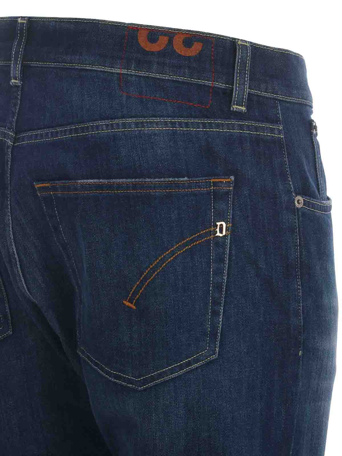 Shop Dondup Jeans   In Denim Stretch In Blue