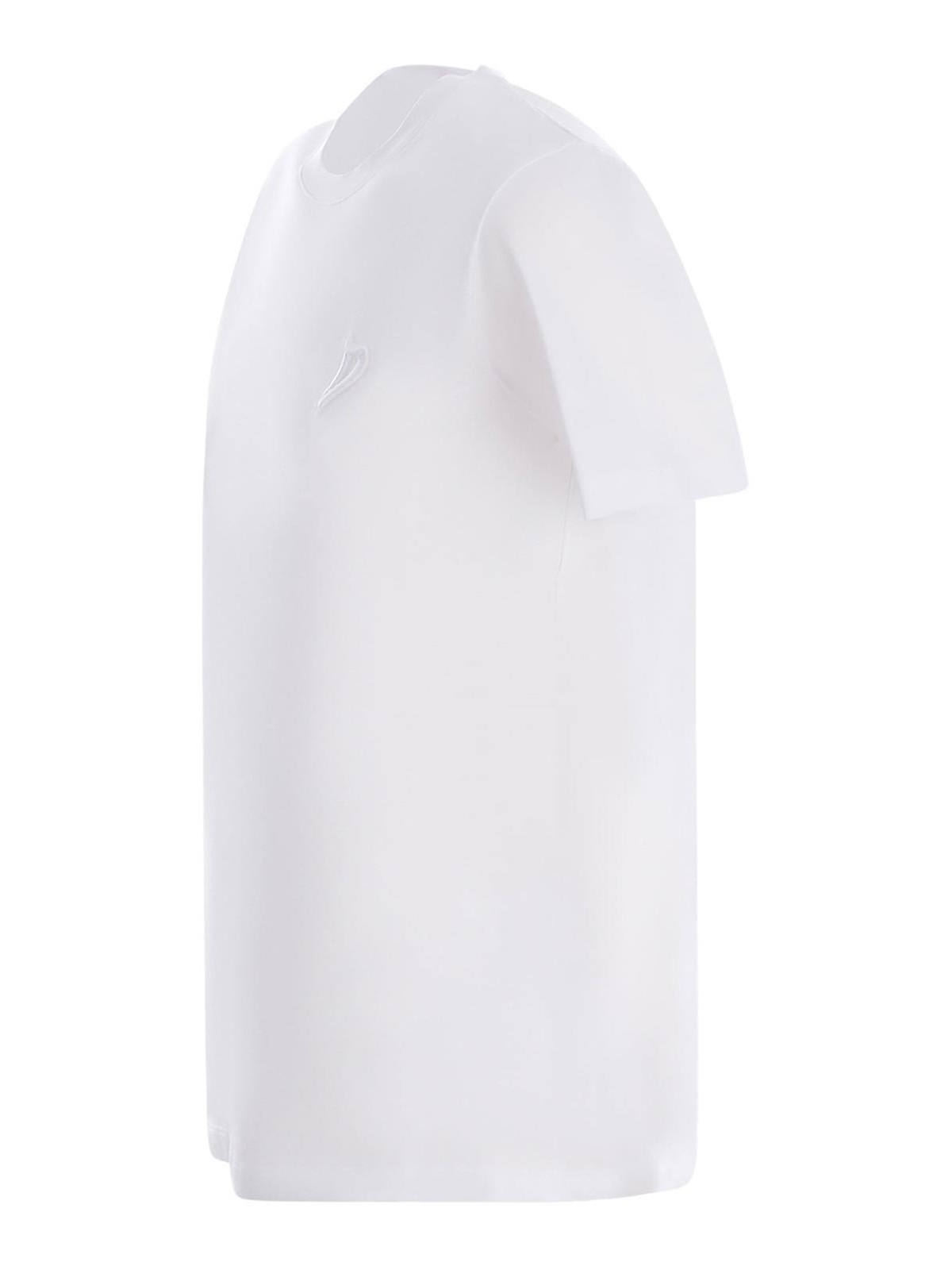 Shop Dondup Camiseta - D In White