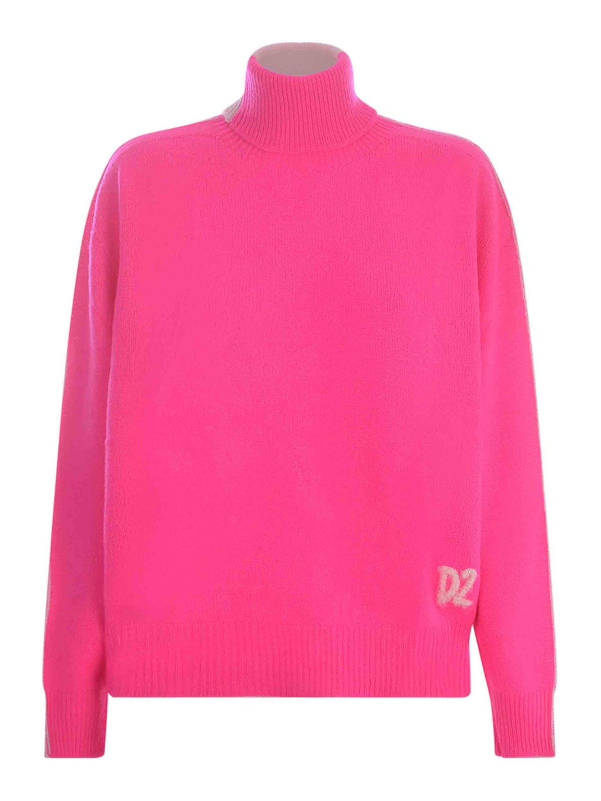 Shop Dsquared2 Suéter Con Cuello Alto - Multicolor