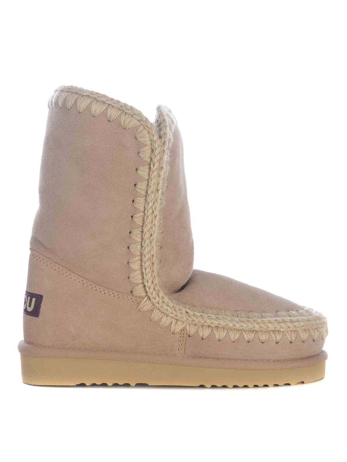 Mou Boots    Made In Suede In Camel