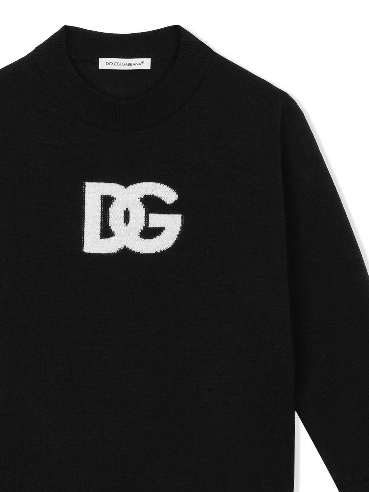 Dolce & Gabbana Jr Sweatshirt - Black - Boys | L4KWD4JBVW5S9000
