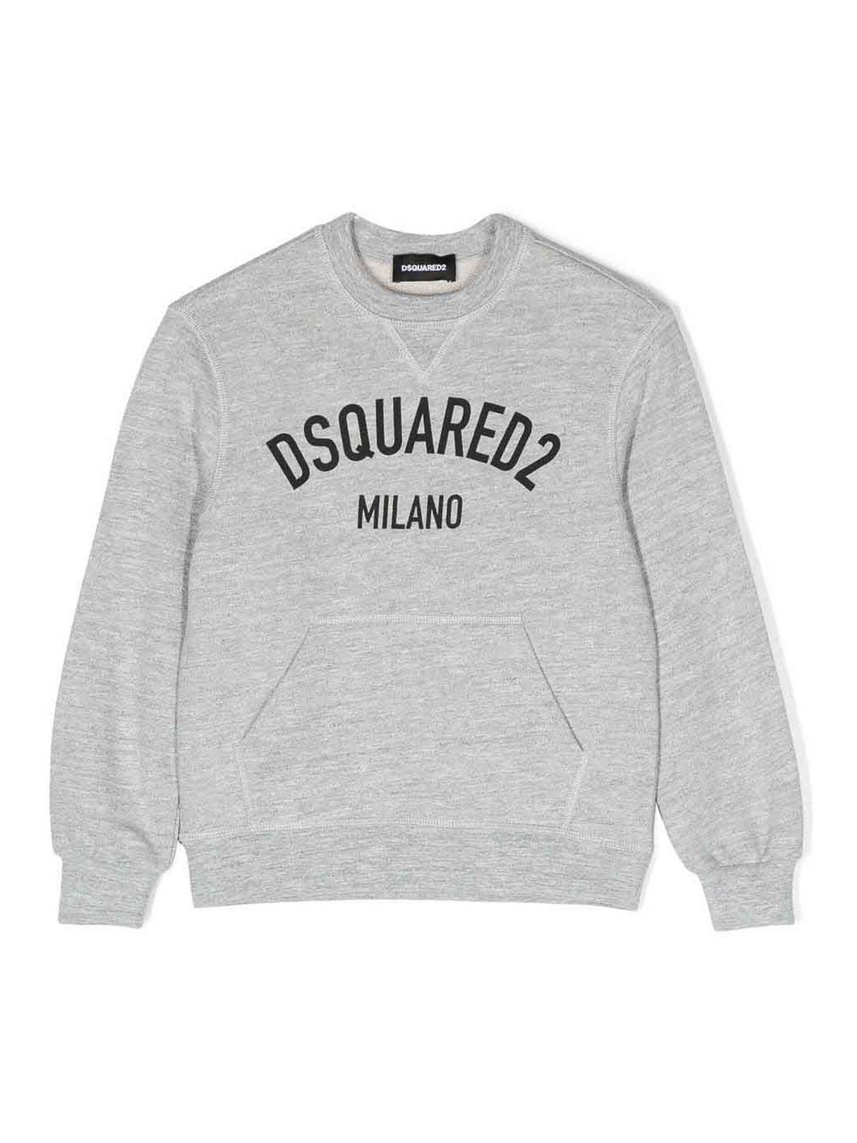 Dsquared2 Kids' Sweater In Grey