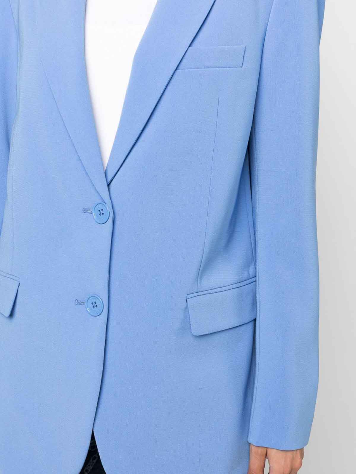 Shop Michael Kors Blazer In Azul
