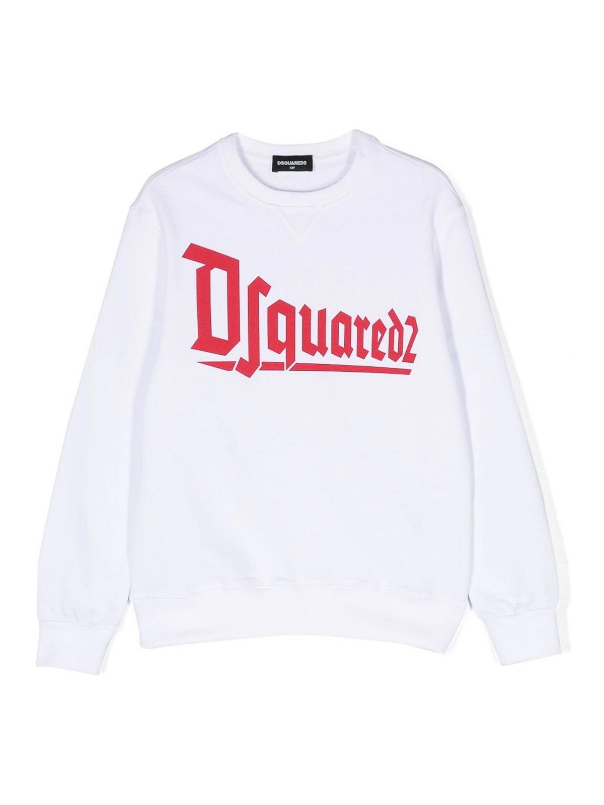 Dsquared2 Kids' Relax Logo-print Sweatshirt In White