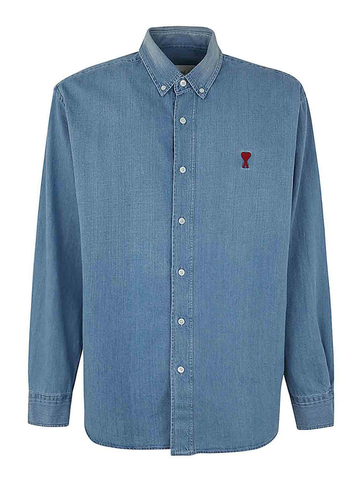 Ami denim sale shirt