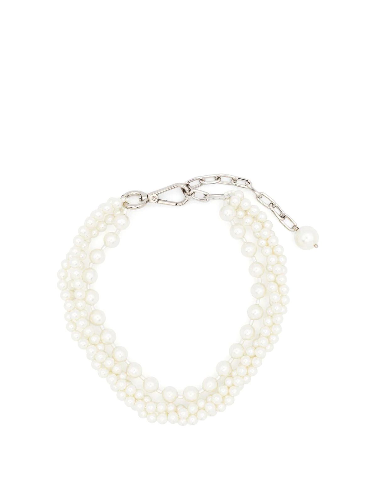 Simone Rocha ネックレス/チョーカー - 白|NKS550904PEARL