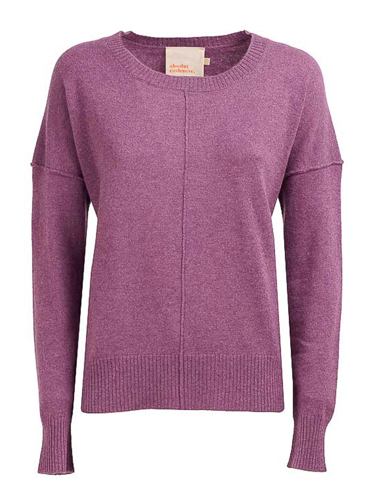 Pull col rond Absolut Cashmere Pull Col Rond Violet