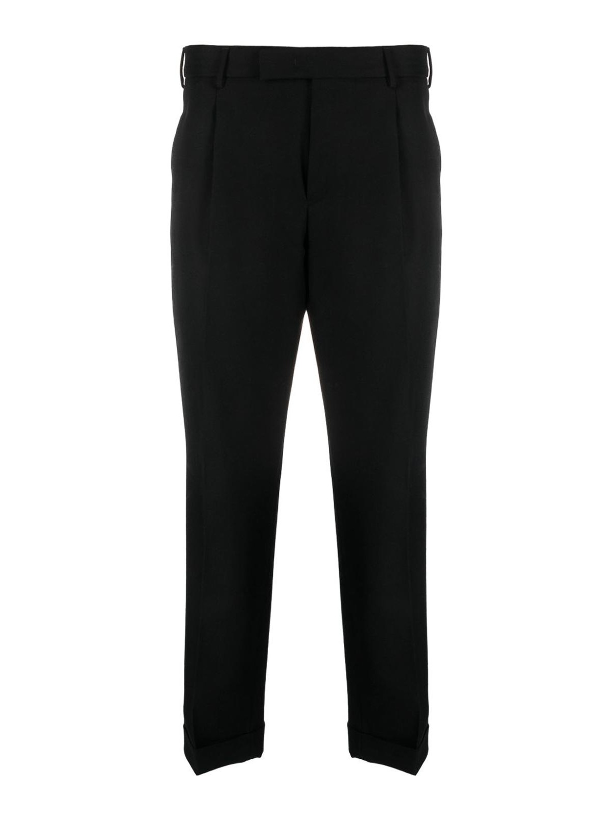 Pt Torino Tailored Trousers In Black