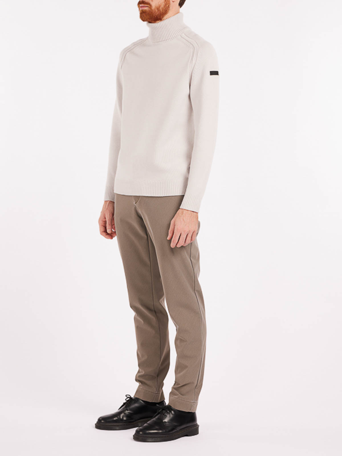 Shop Rrd Roberto Ricci Designs Turtleneck Sweater In White