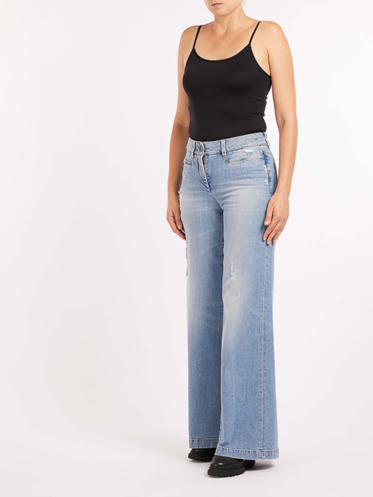 Seafarer Women's Curt Cottton Jeans Blue