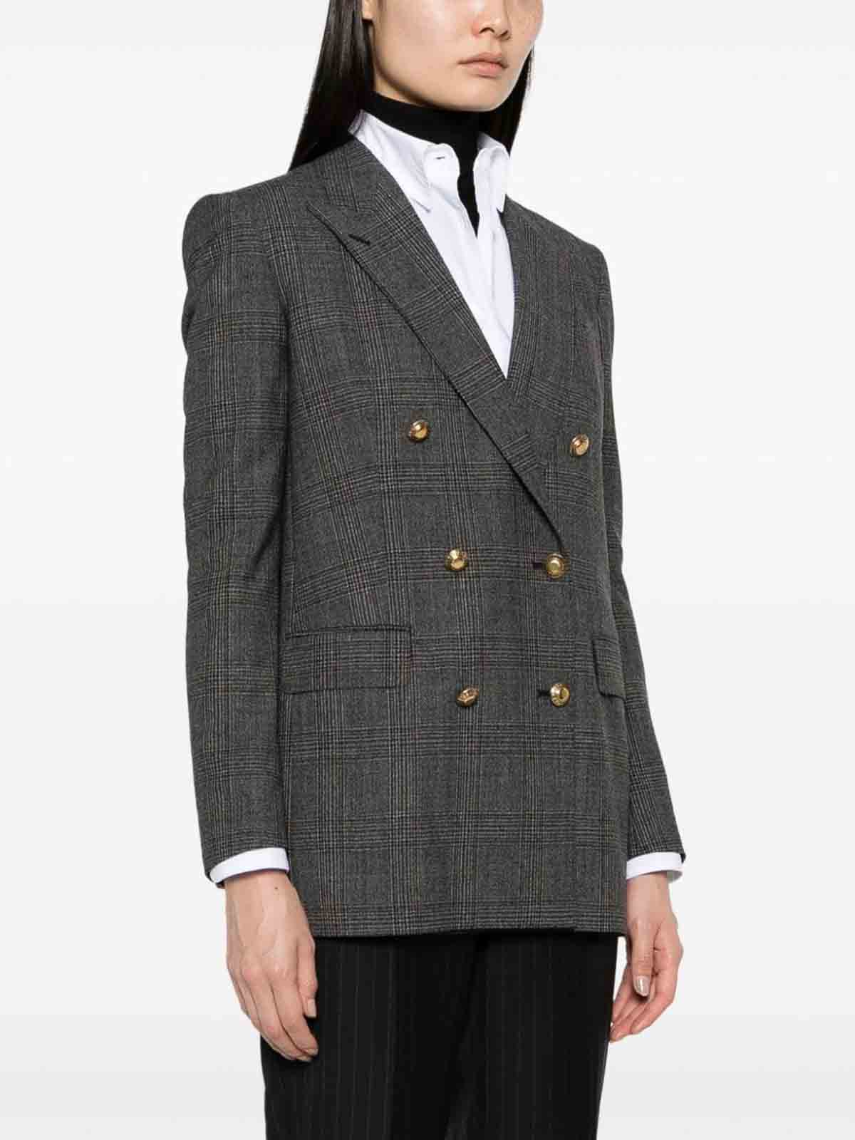 Tagliatore Jasmine blazer - Grey | JJASMINE10B15011923I227S1270