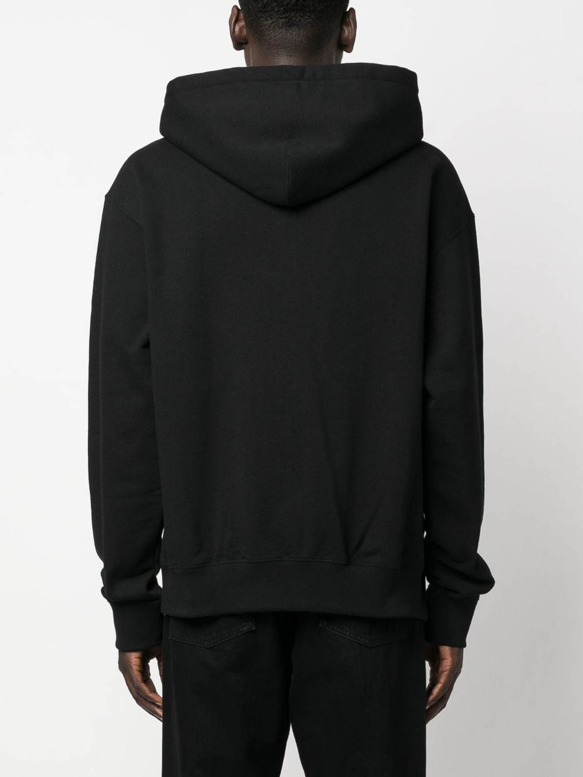 パーカー・フーディ Jil Sander Black cotton sweatshirt (J47HG0101J20039 001) Jil Sander Hoodie sweatshirt - Black - Men | J47HG0101J20039001