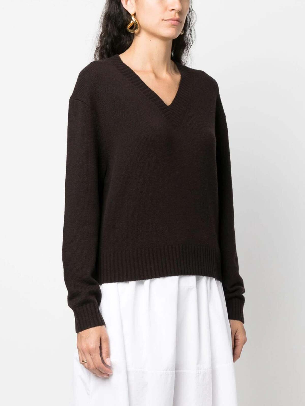 Theory v shop neck sweater