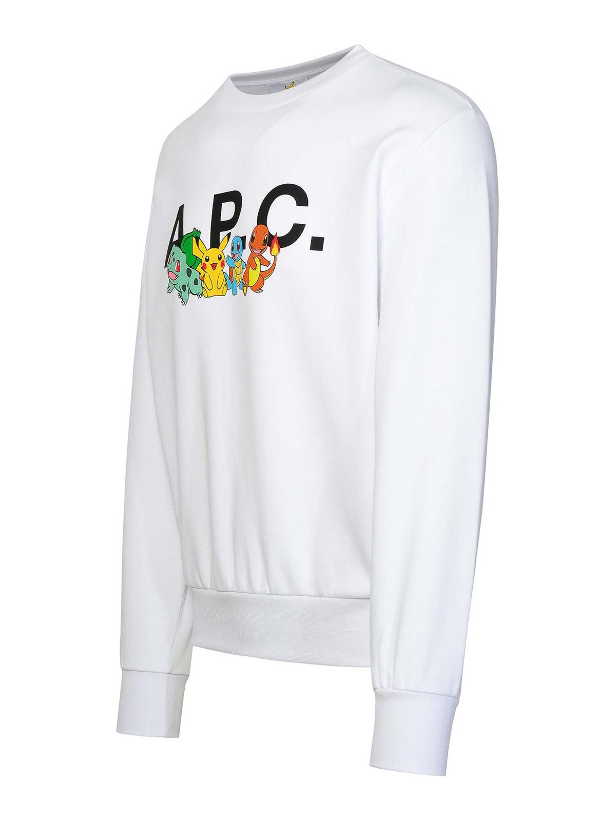 Shop Apc Pokemon Logo Sweatshirt In White