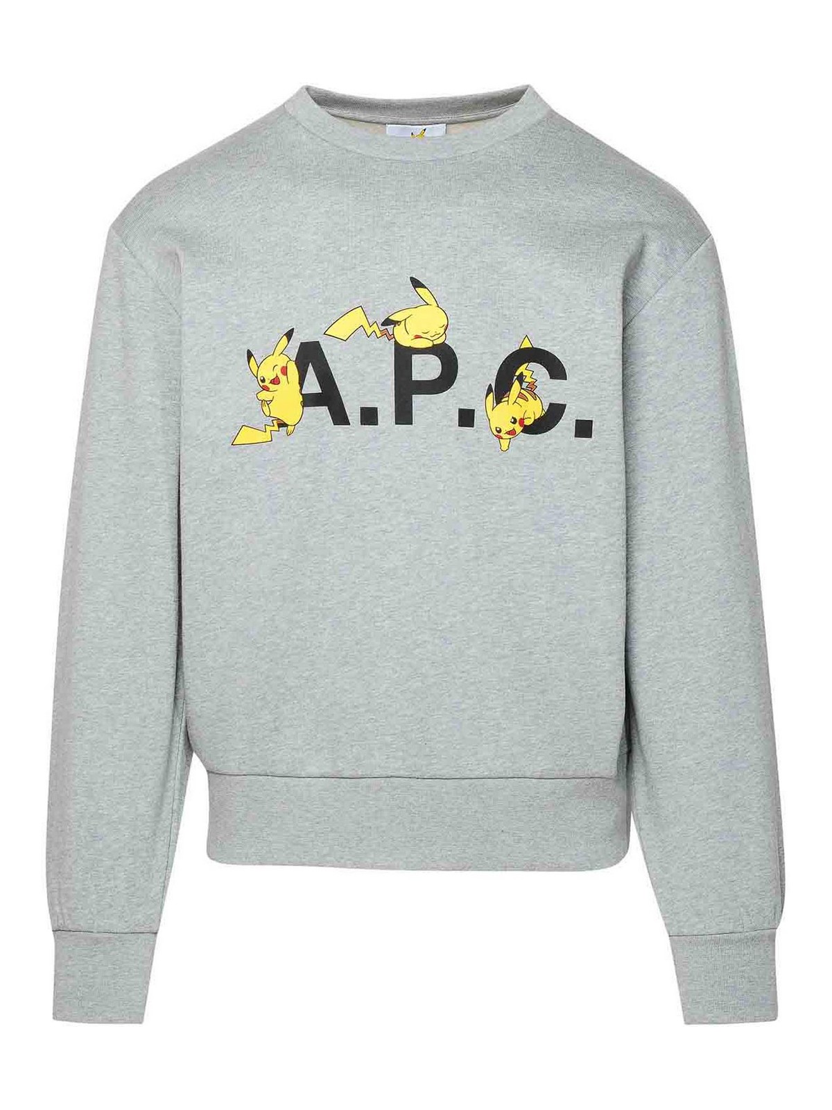 Shop Apc Felpa Pokemon In Grey