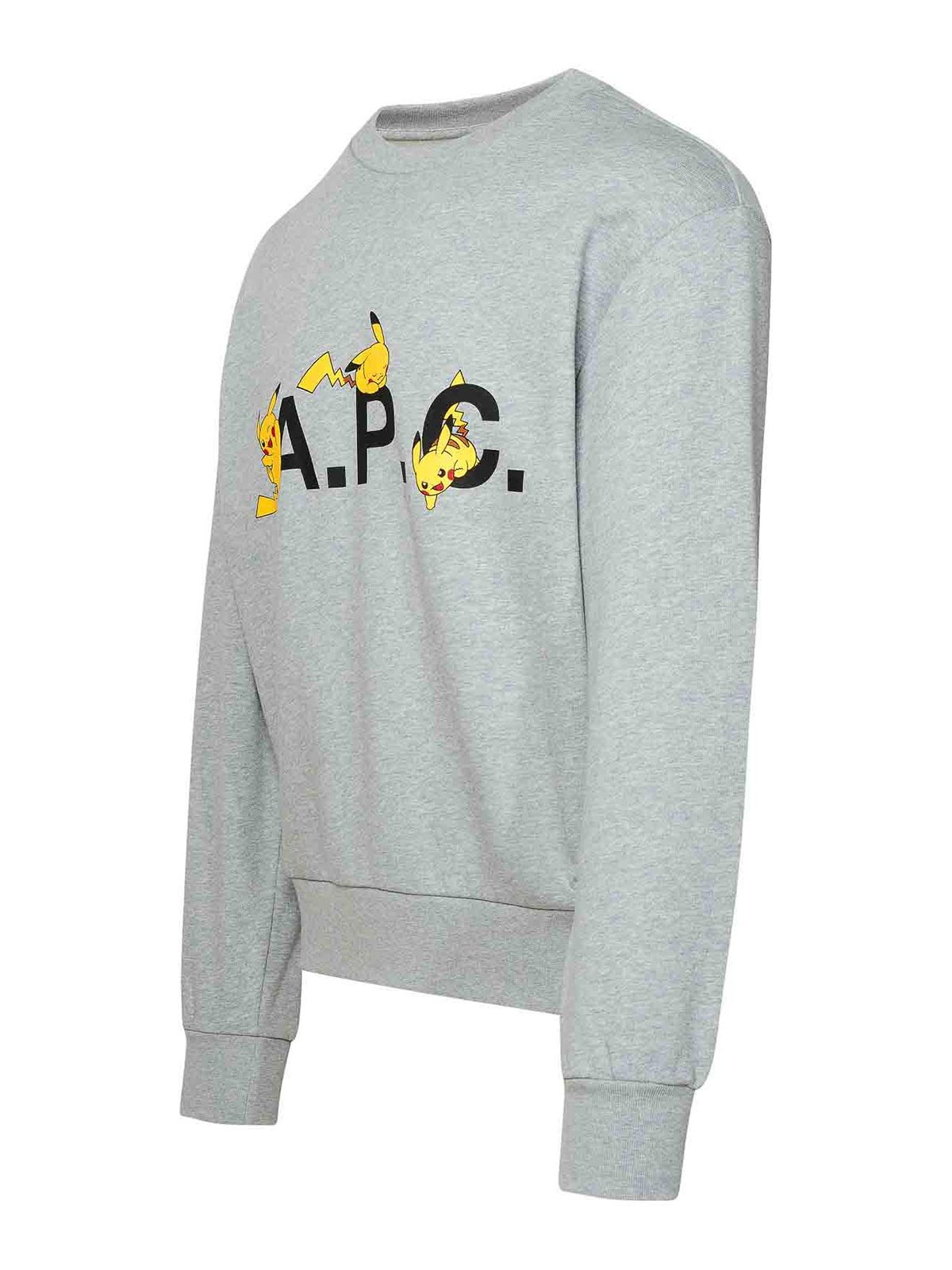 Shop Apc Felpa Pokemon In Grey