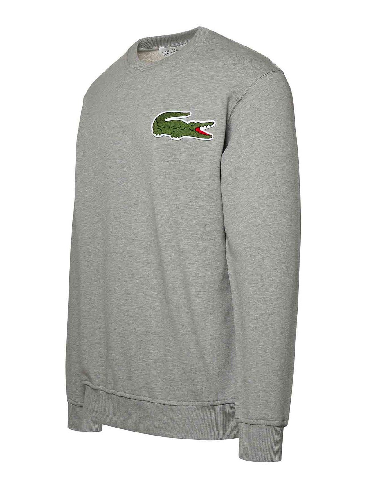 Shop Comme Des Garçons Shirt Crocodile Sweatshirt In Grey
