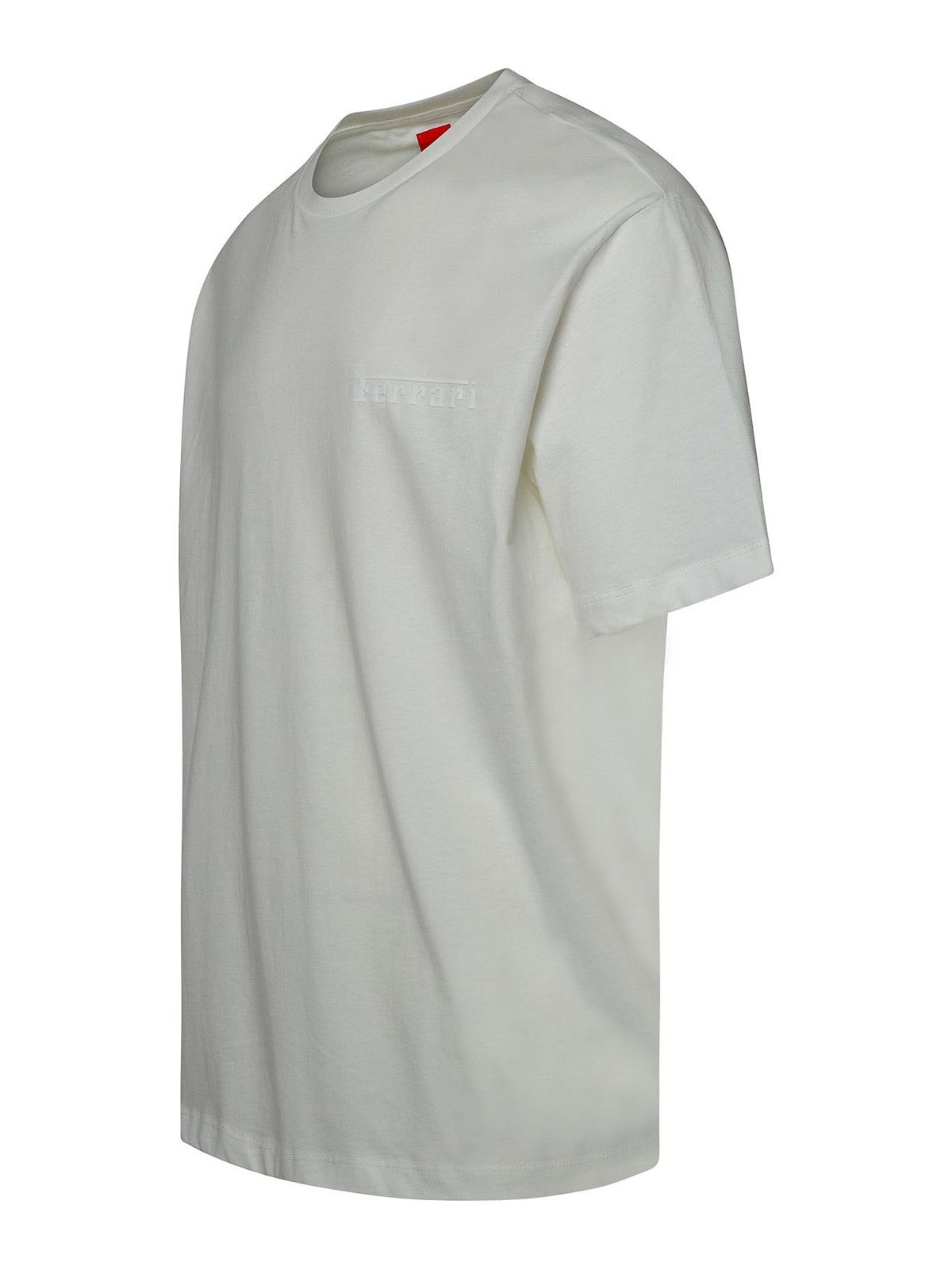 Shop Ferrari Camiseta - Blanco In White