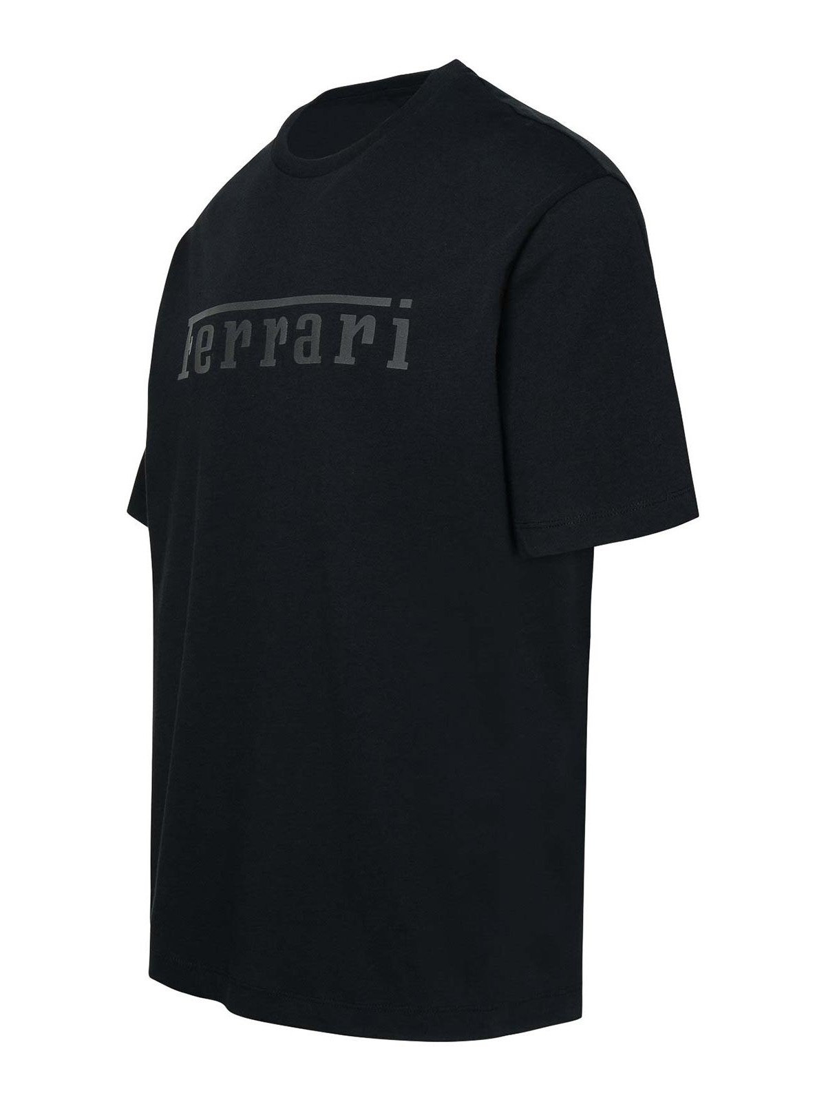 Shop Ferrari Camiseta - Negro In Black