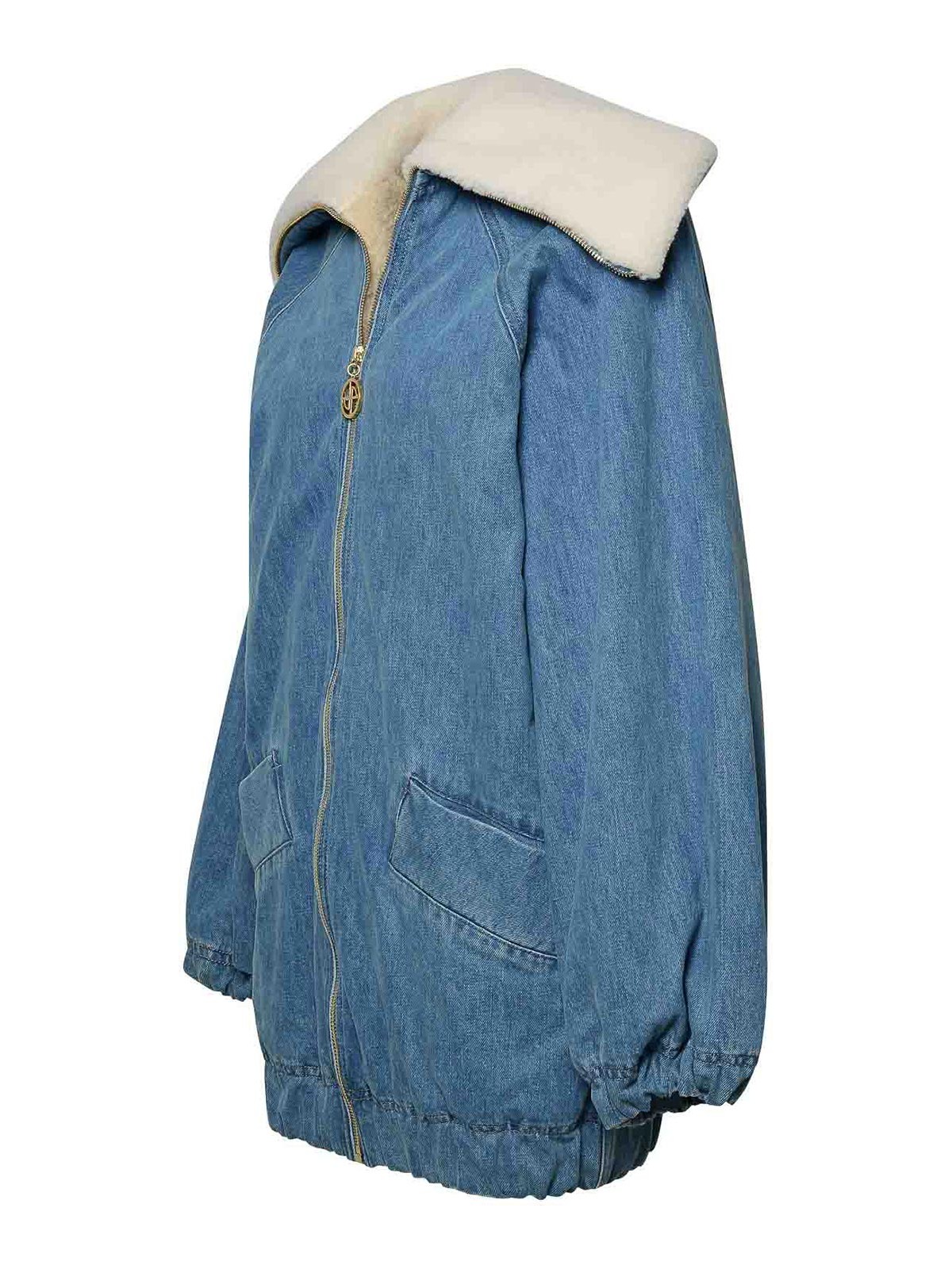 Chloé ブーツカットデニム ライトブルー