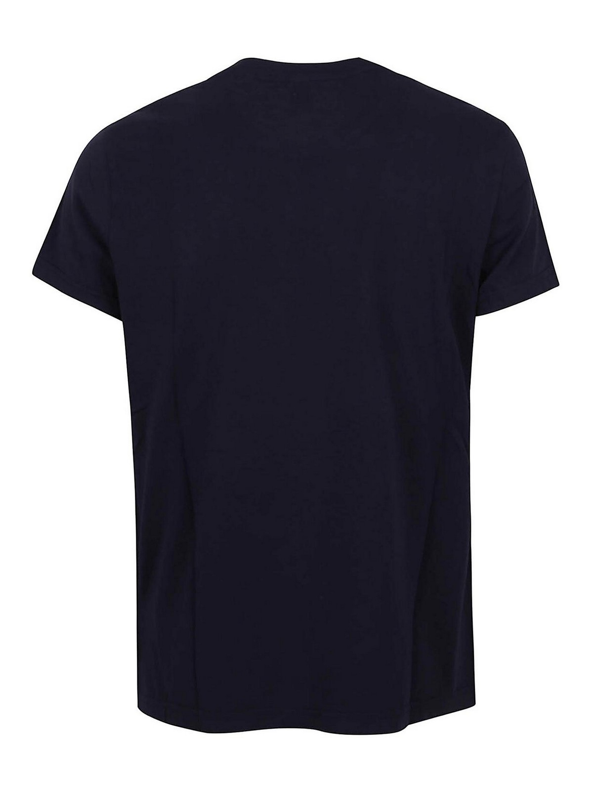 Shop Aspesi Camiseta - Azul Oscuro In Dark Blue