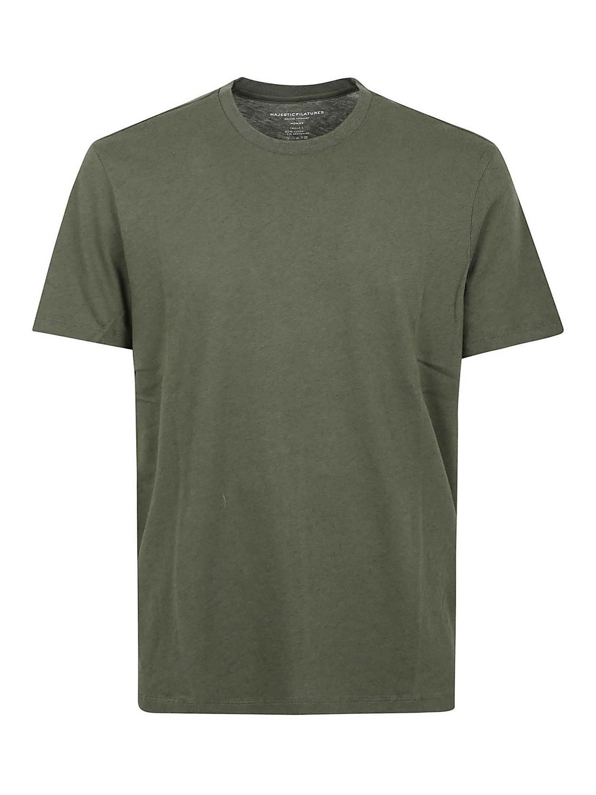 Majestic T-shirt In Green