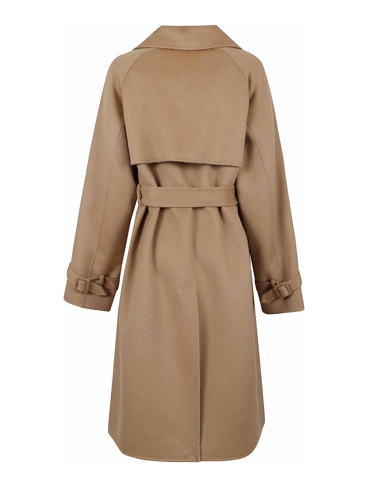 P.A.R.O.S.H. Coat - Beige - Women | LEAK23D431516Y004
