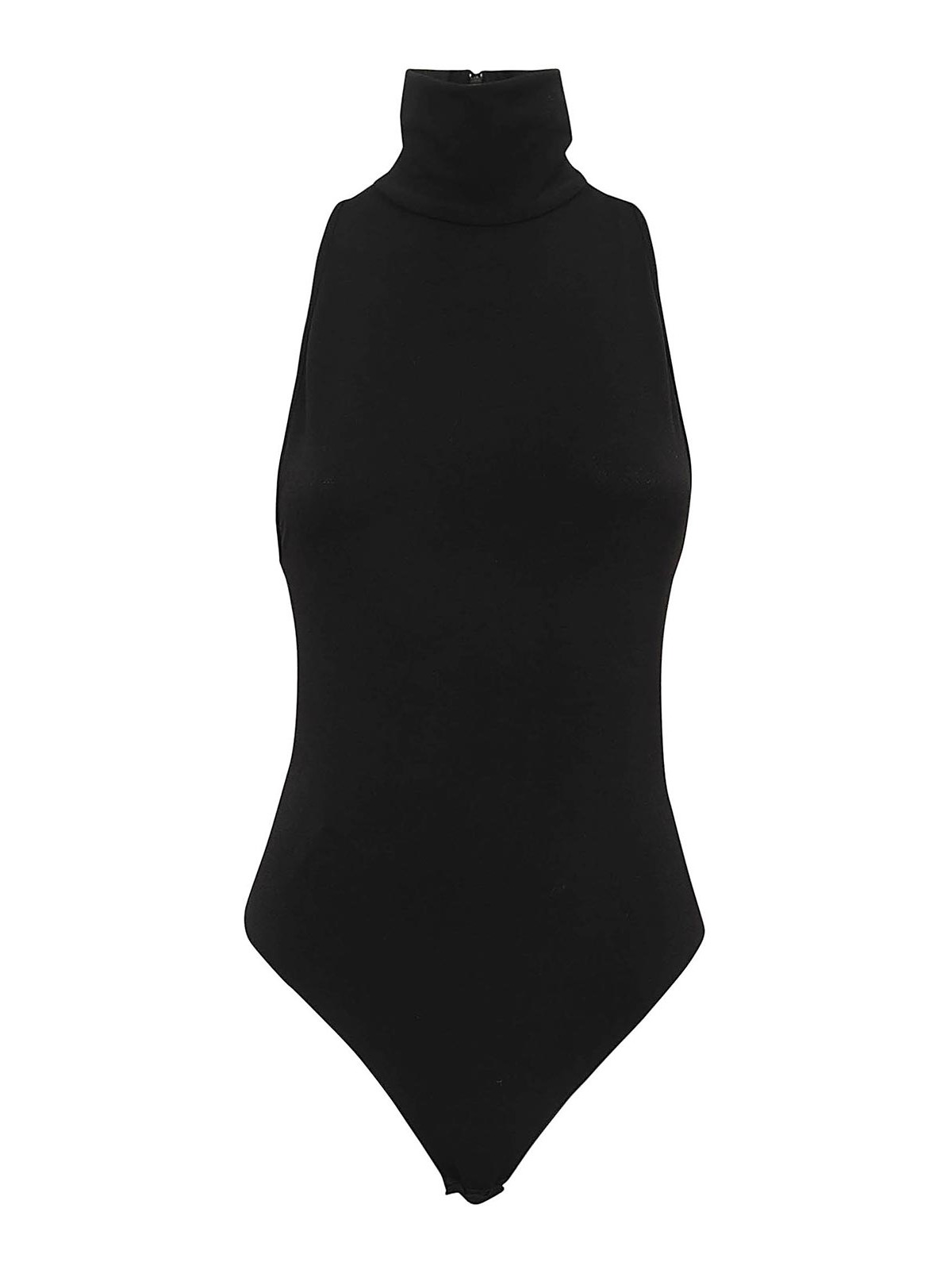 The Andamane Norah - Turtleneck Bodysuit In Black