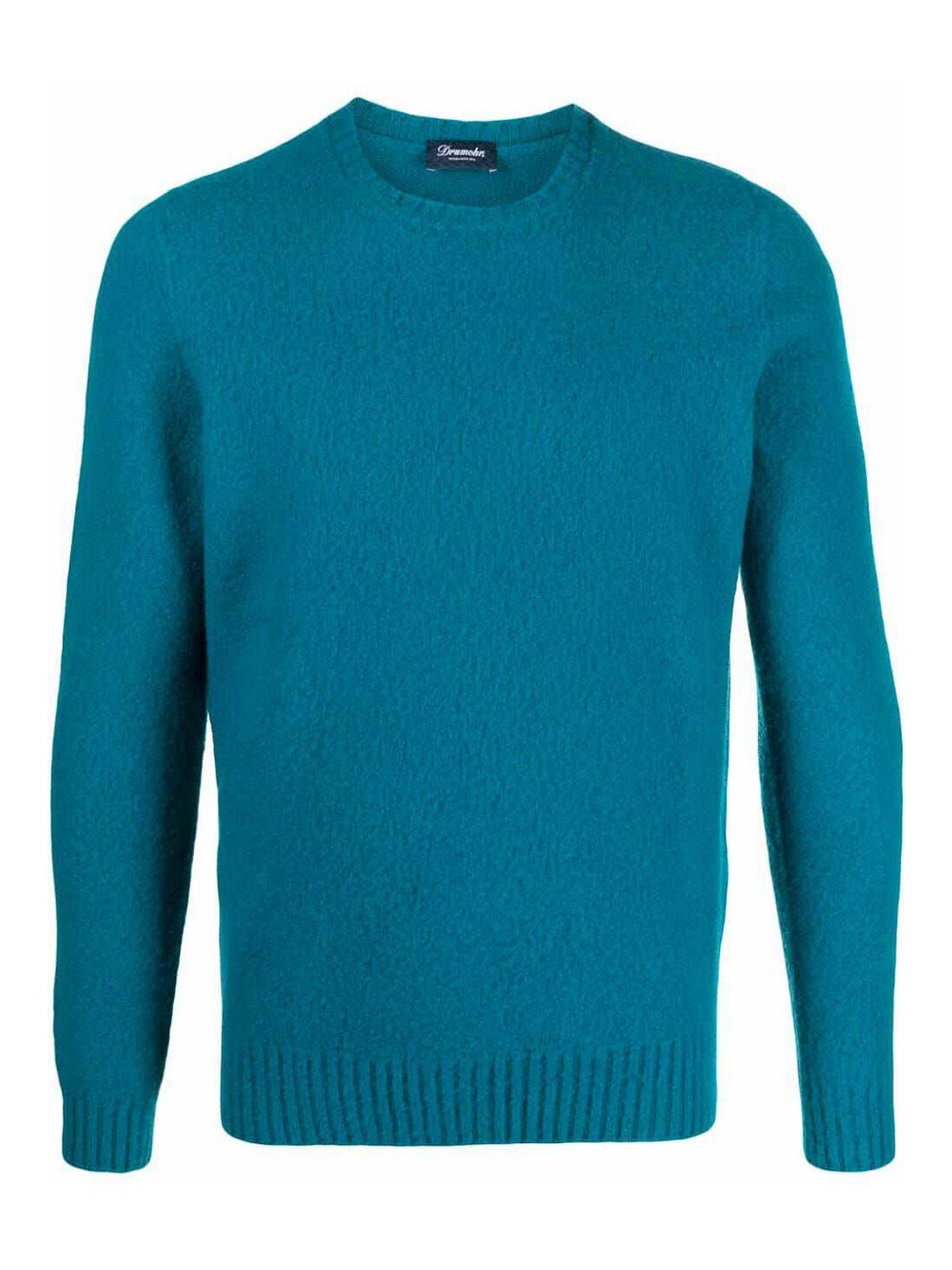 Shop Drumohr Crew-neck Sweater In Light Blue