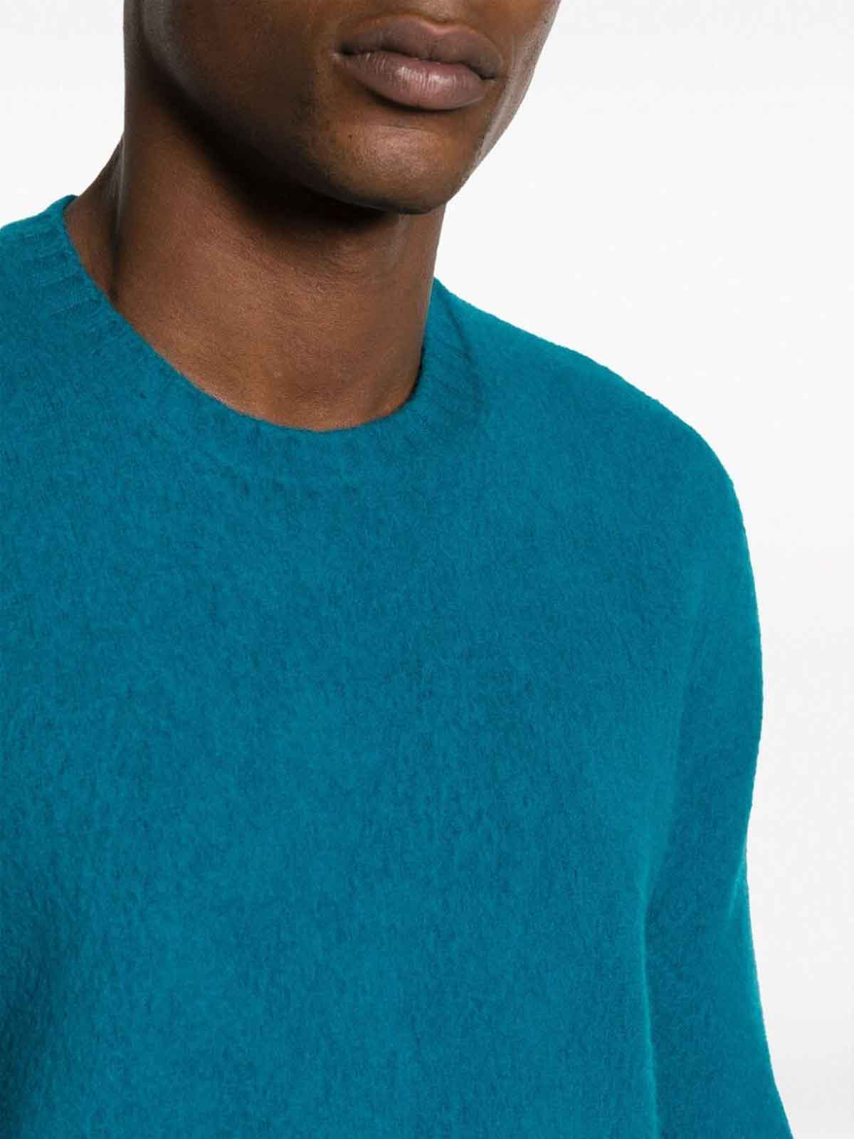 Shop Drumohr Crew-neck Sweater In Light Blue