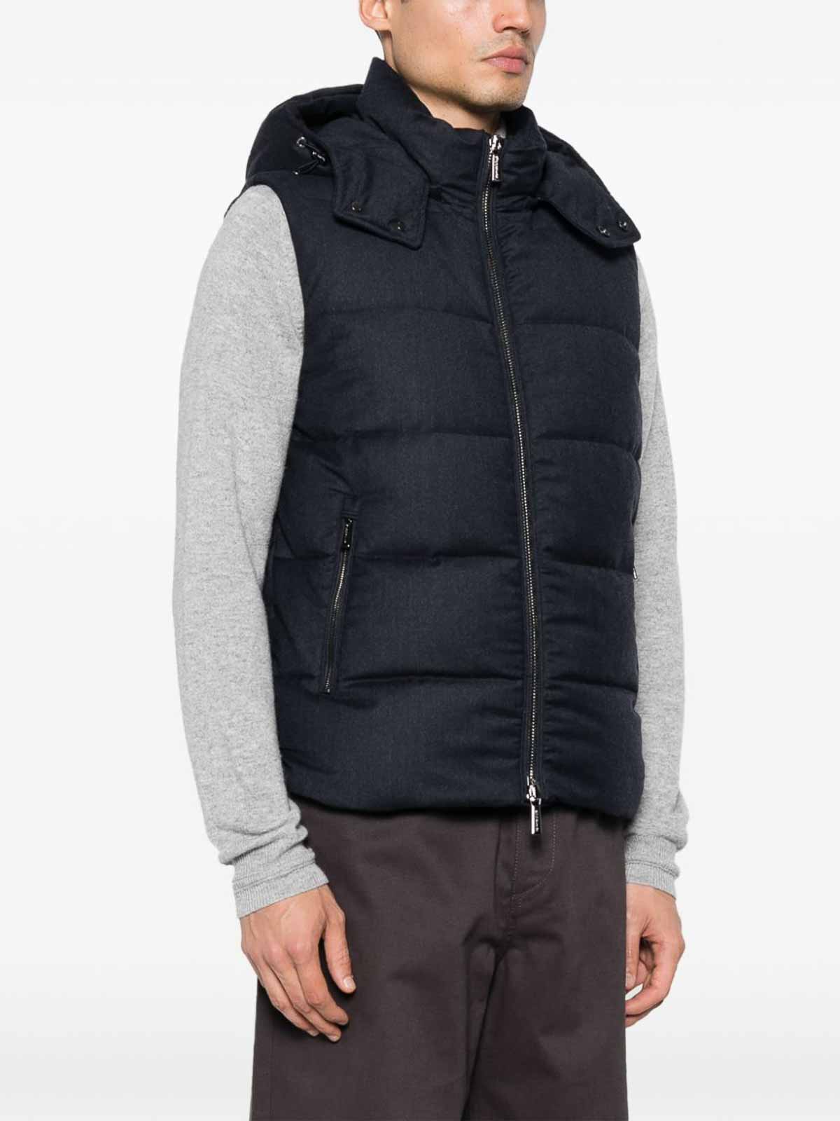 Vests Moorer - `fire` padded vest - MOUGI100180LLV1980