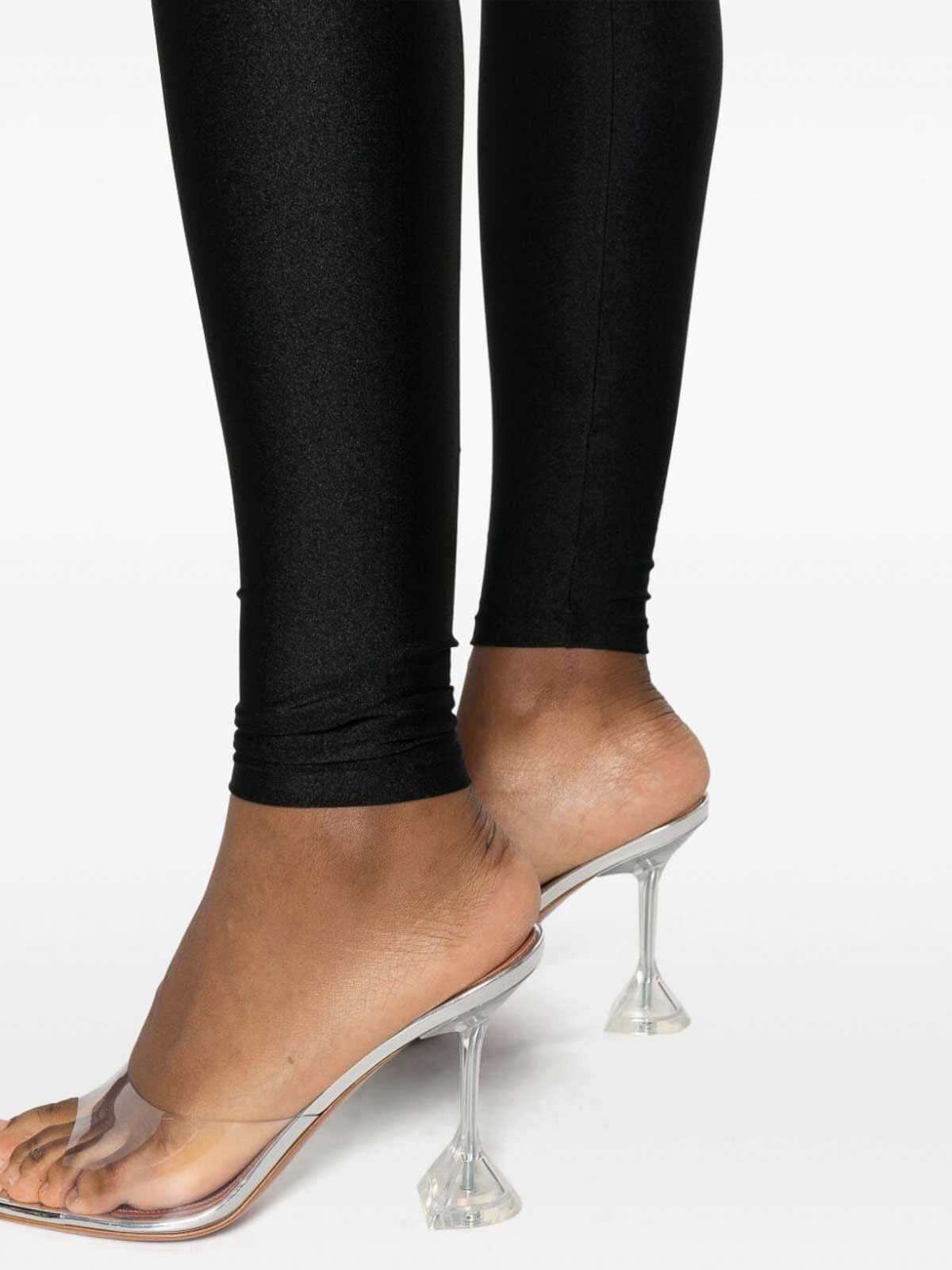 ボトムスその他 THE ANDAMANE 'Holly 80's' leggings (T180412ATJP062 BLACK) The Andamane `holly` 80`s leggings - Black