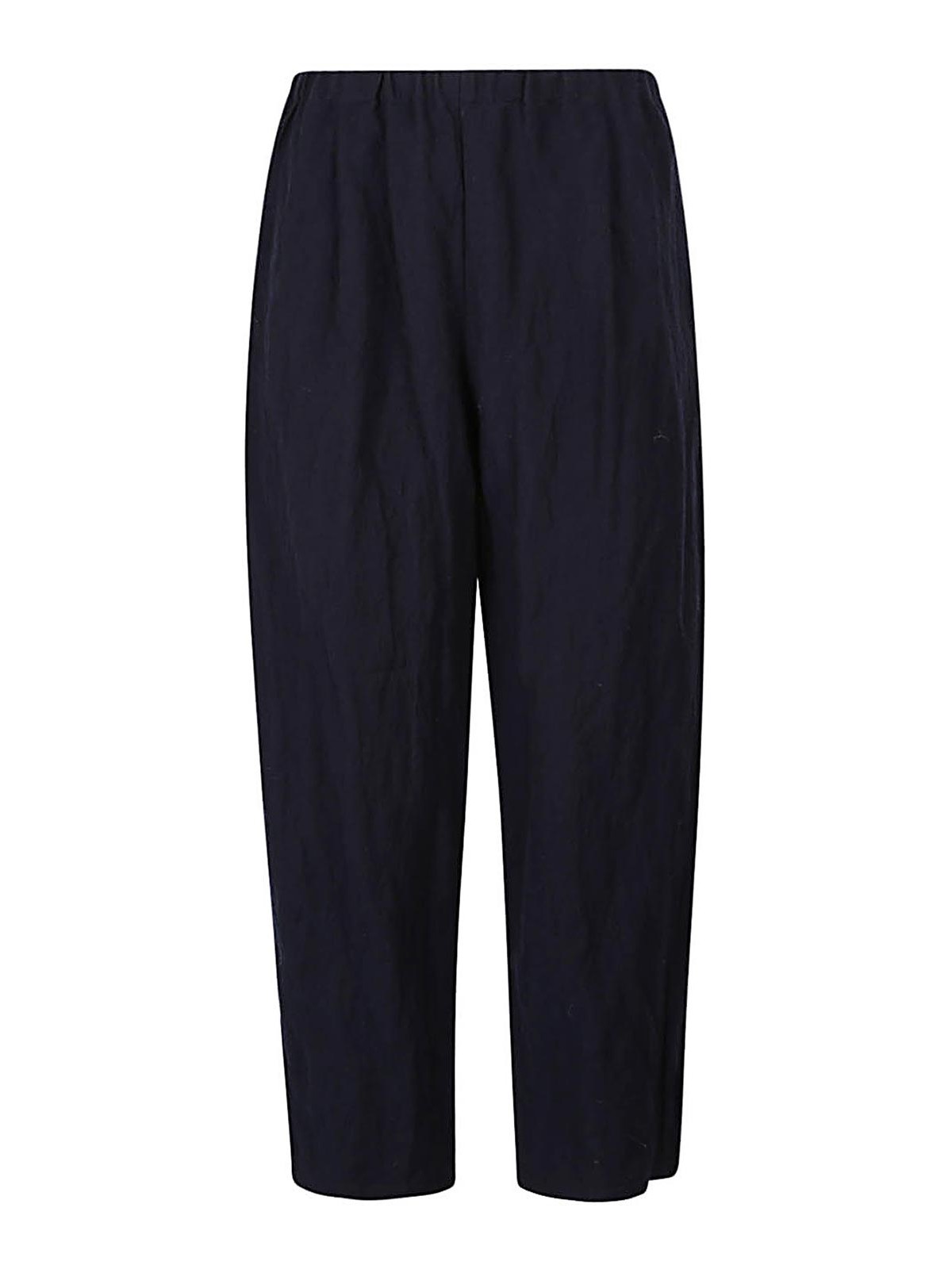 Apuntob Cotton and wool blend trousers - Blue|P1002TS731BLU