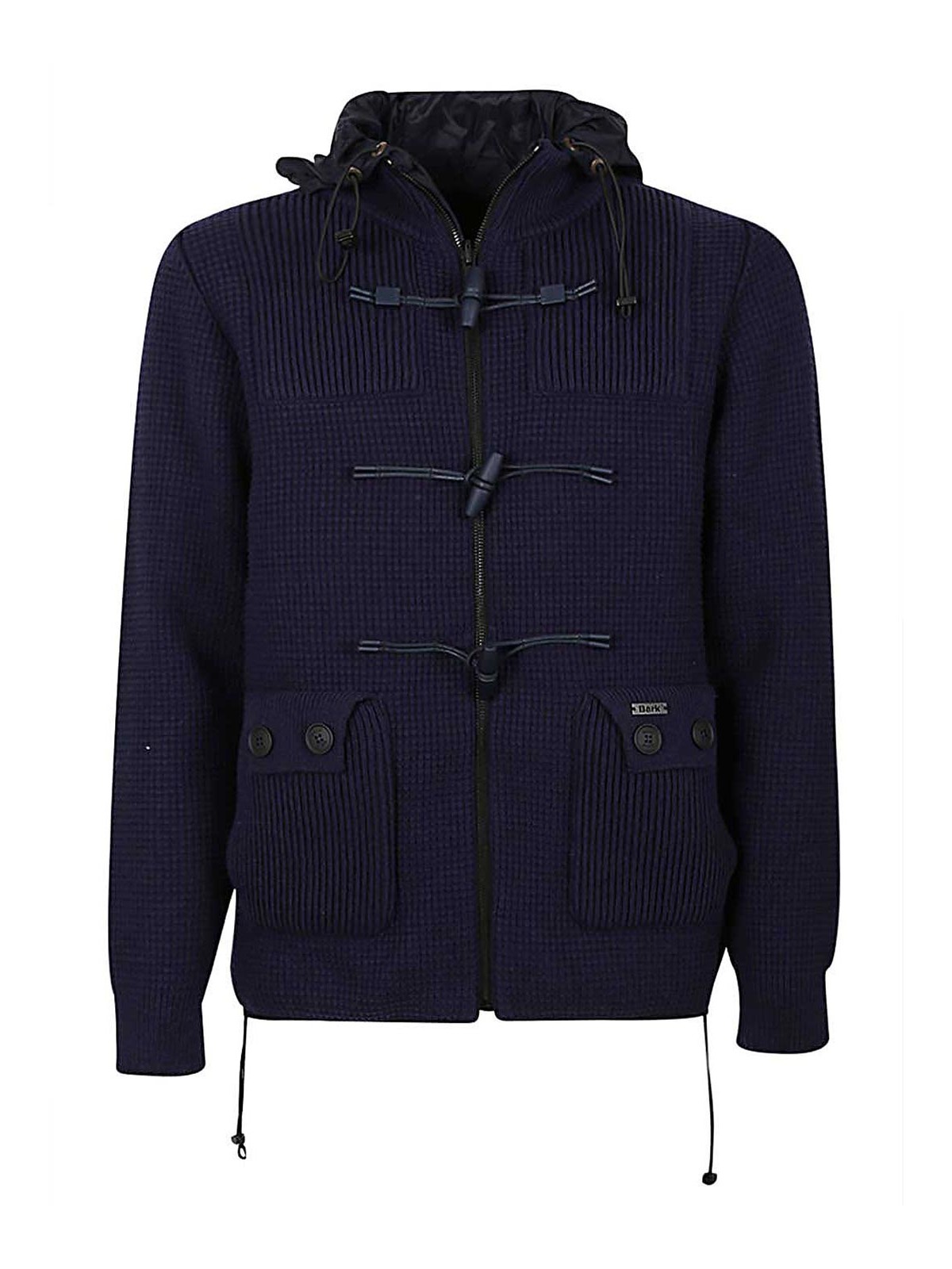 Montgomery Bark Nero Con Pelliccia Montgomery Cappotti Bark BARK