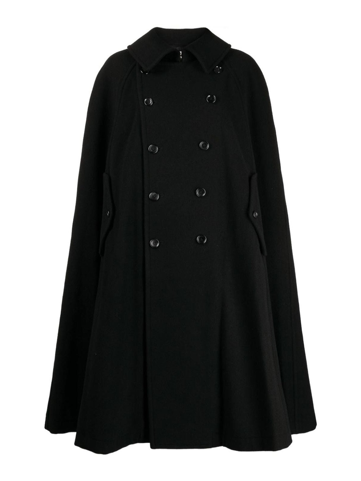 90s COMME des GARÇONS belted wool coat Comme Des Garcons Double-breasted wool blend coat | RLC0060511