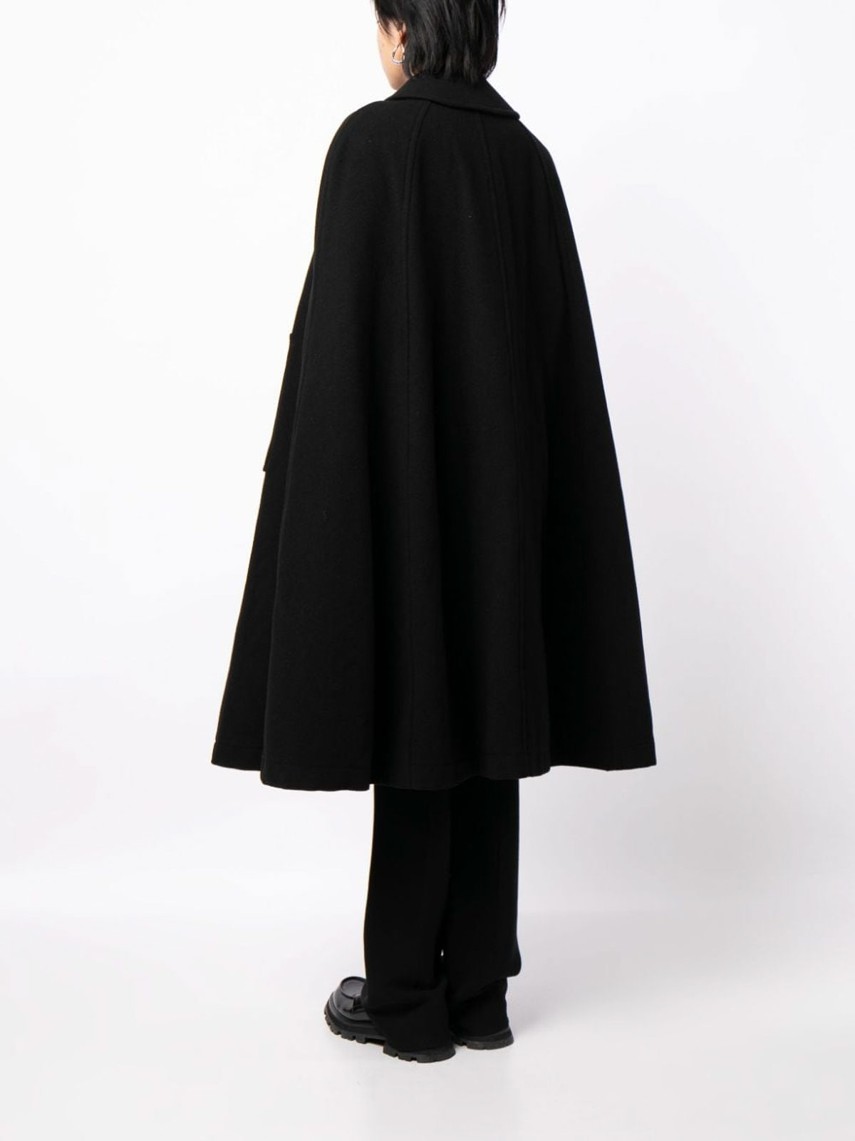 Comme Des Garcons Double-breasted wool blend coat | RLC0050511