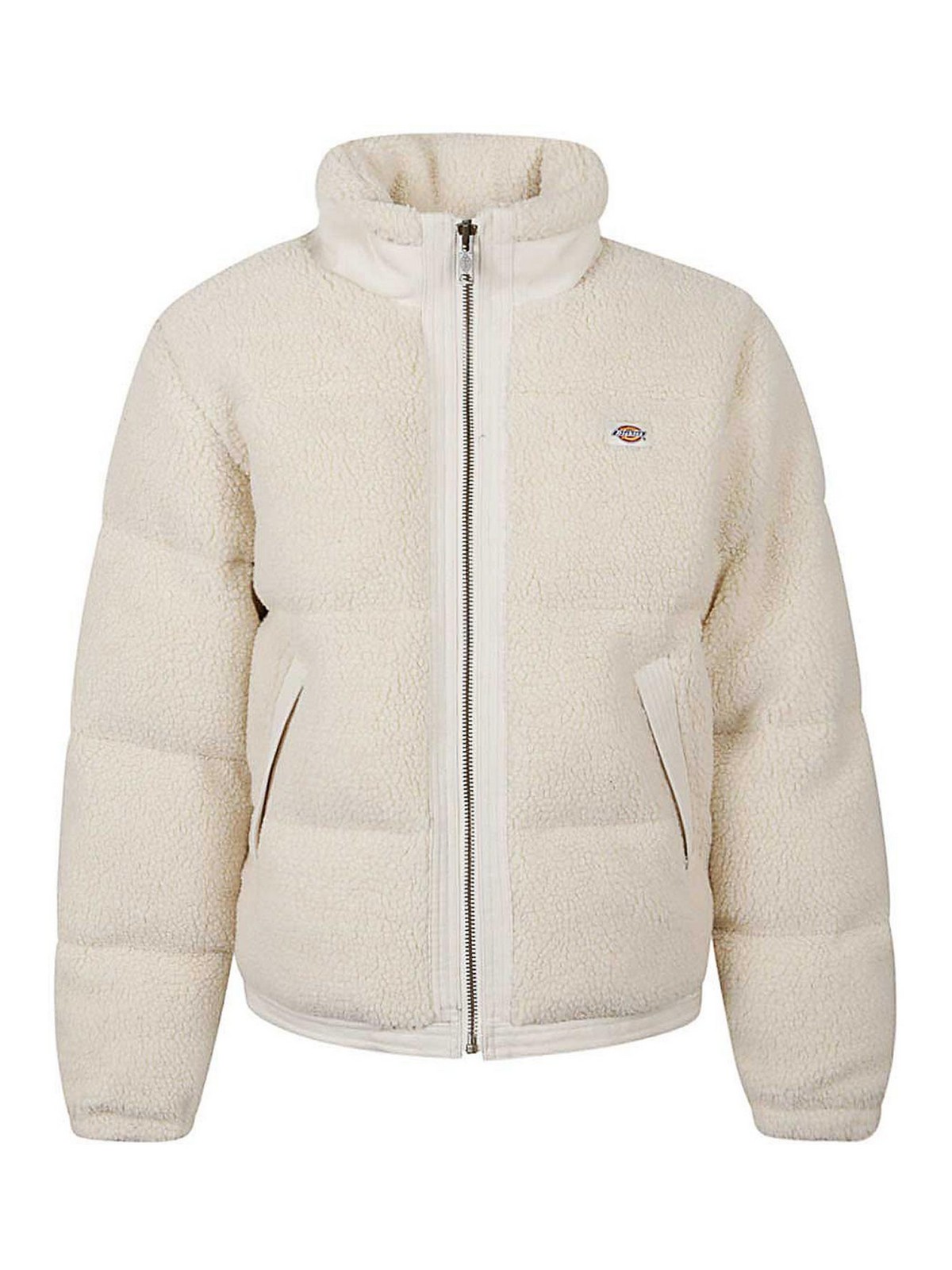 Dickies Logo puffer jacket White Men DK0A4YEVF901