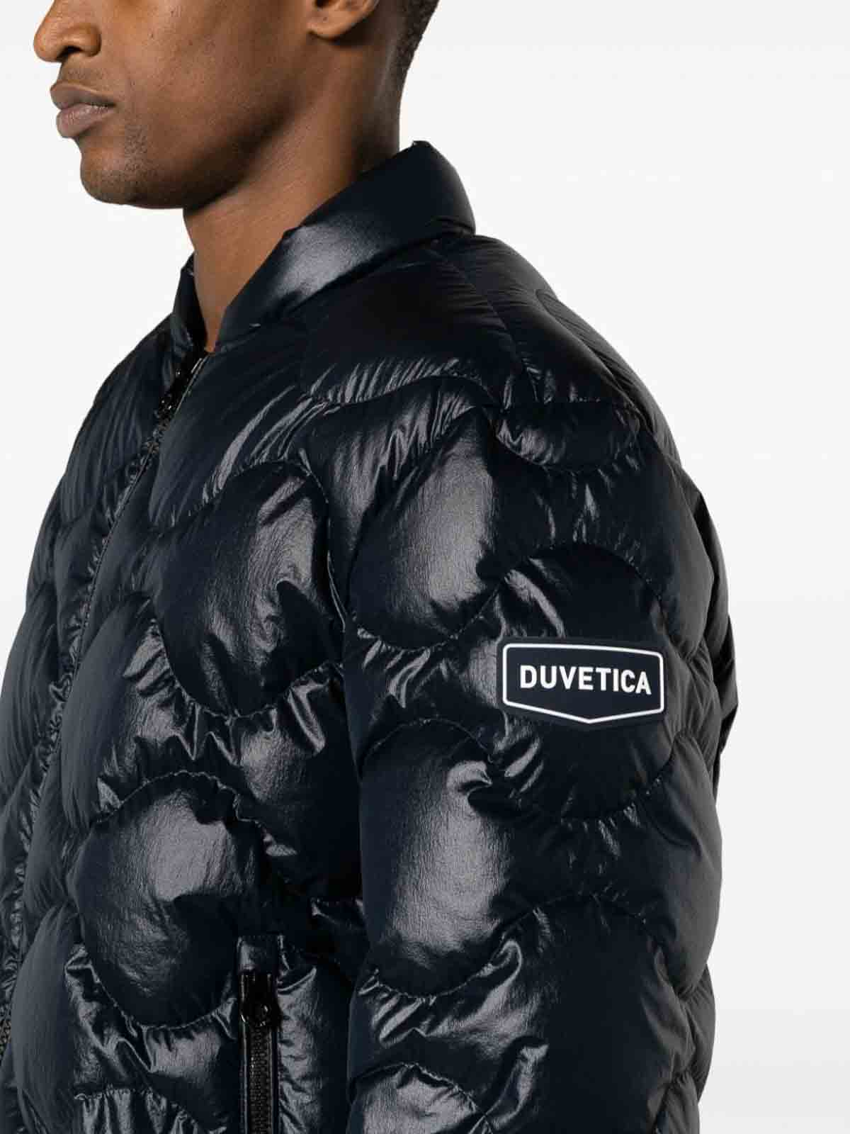 Shop Duvetica Fulvio Quilted Jacket In Blue
